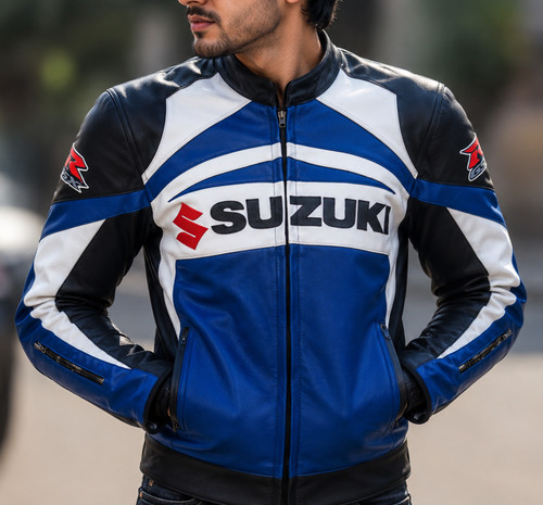 Suzuki gsxr motorbike leather - motorbike,