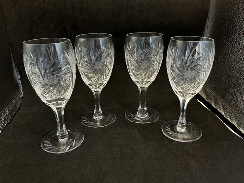 Bohemian crystal pinwheel - pinwheel, wine