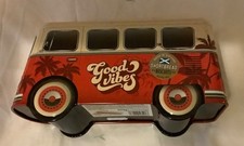 Good Vibes Blue Camper Van