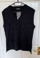 Ladies knitted waistcoat - ladies,