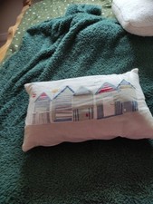Beach huts Themed Cushions