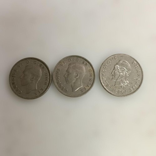 Vintage french coin set old - french,