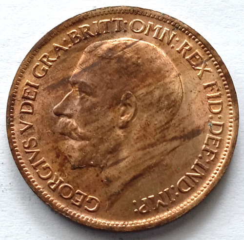 1917 george half penny high - 1917,