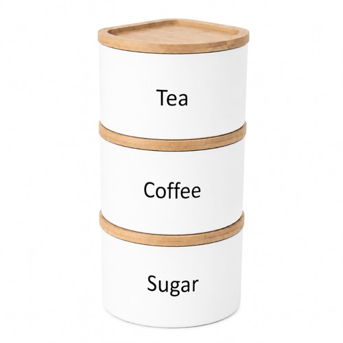 Stackable canister set - set, of