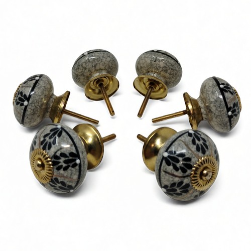 Handmade ceramic cabinet knob - handmade,