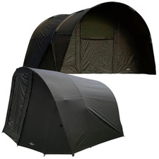 NGT Profiler Bivvy XL 2 Man + Overwrap Skin Heavy Duty Carp Fishing Tent Large