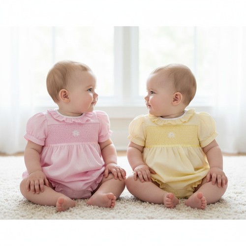 Baby girls daisy - girls, smocked