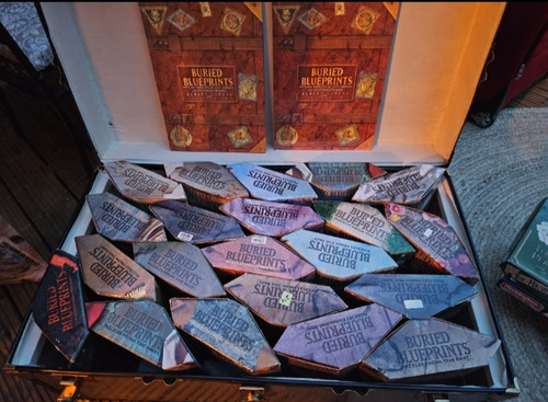 Rare buried blueprints puzzle - buried,