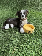 Staffordshire Bull Terrier Ornament Hand Painted. From Leonardo Collection I