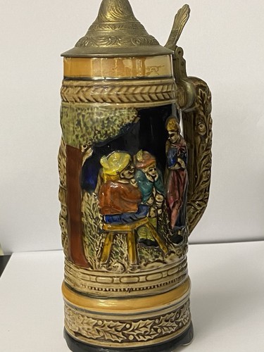 Vintage german beer stein - beer,