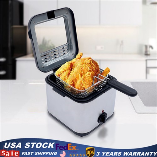 Electric deep fryer with - electric,