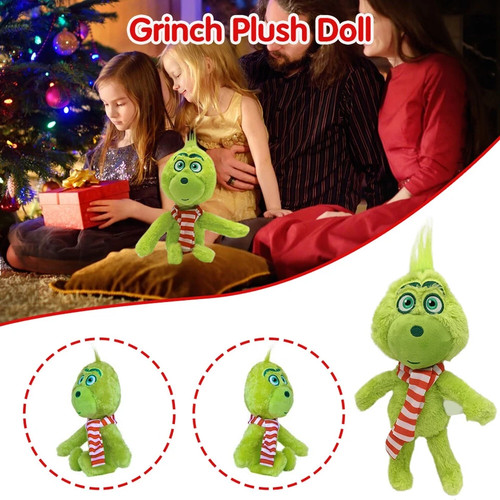 Christmas grinchs plush - christmas,