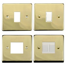 ElekTek Brass Light Switch