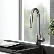 Pull Out Kitchen Tap with Dual