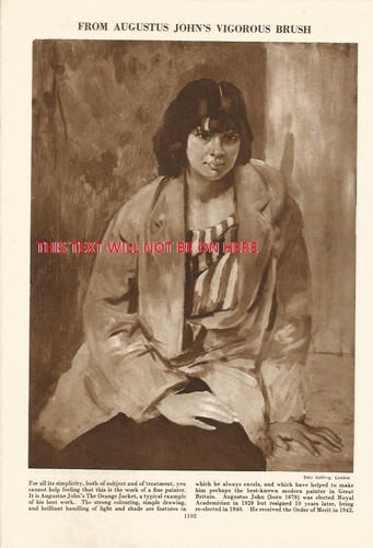From augustus johns vigorous - johns,