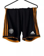 Leeds United Men’s Small Football Shorts Black Third Kit 2022/23 Excellent