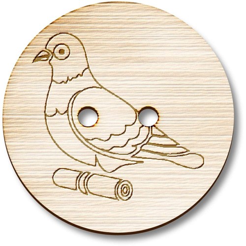 Carrier pigeon wooden - 'carrier,