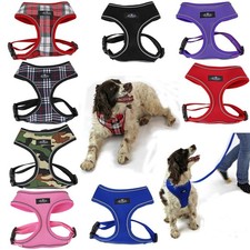 Dog Harness Puppy Pet Soft Adjustable Comfortable Reflective Breathable Vest
