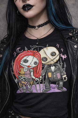 Jack sally dolls tshirt - &,