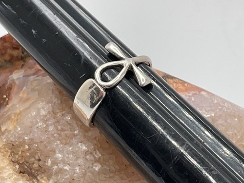 Sterling silver ring - ring, ankh