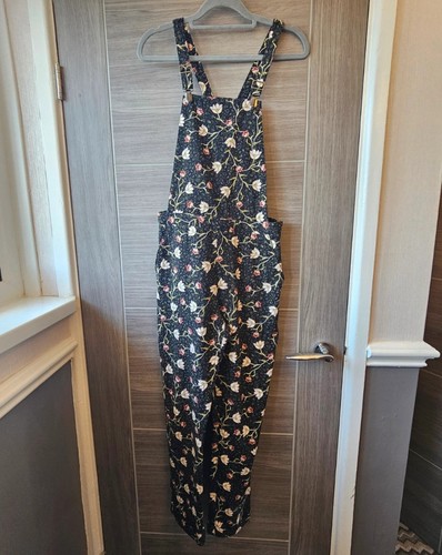 Topshop floral dungarees 8 - dungarees, uk