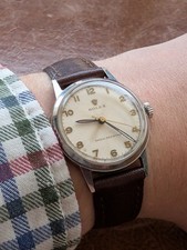 1950 Rolex Shock Resisting Mens Vintage Watch Ref 12324 - Manual Movement