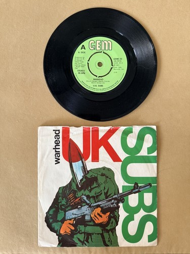 Subs warhead 7 inch - warhead, vinyl