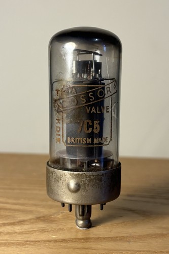 Cossor 7c5 tetrode valve tube - valve,