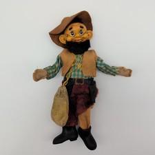 Vintage Plastic Face Doll Knee