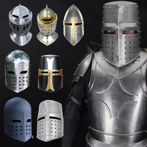 Medieval great bucket helm - medieval,