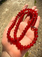Carnelian Crystal Necklace