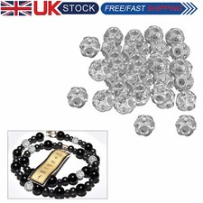 Sew on Crystal Clear Glass Diamante Set Rhinestones Silver Plated 10-100Pcs