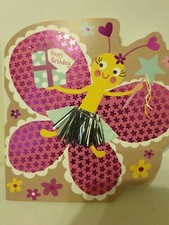  Happy  Birthday card childs card by Hotchpotch cards 6x6"