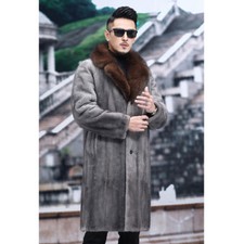 Men Imitated Mink Fur Winter