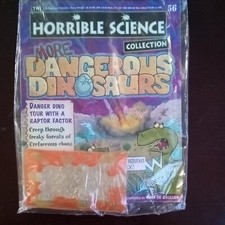 Comic Horrible Science.no 56 still (unopened ) with free gift attached.