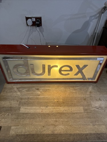 Durex illuminated light - “durex”,