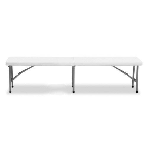 White foldable bench 183 - bench,