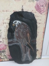 Reg Beach Slate Carving Of