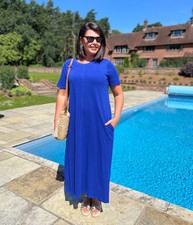 Ex M*S Midaxi T-Shirt Dress