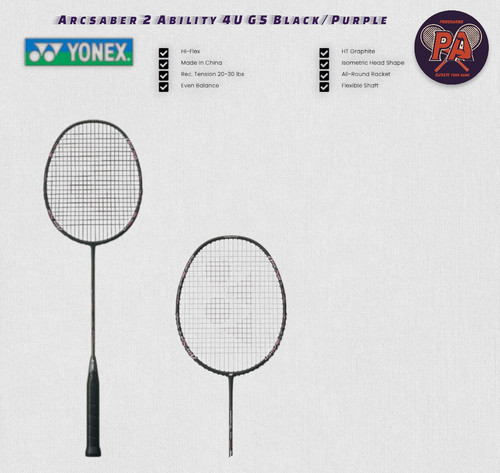 Yonex arcsaber ability 4u - yonex,