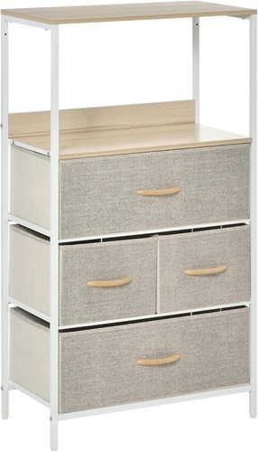 Homcom drawer storage - homcom, 4