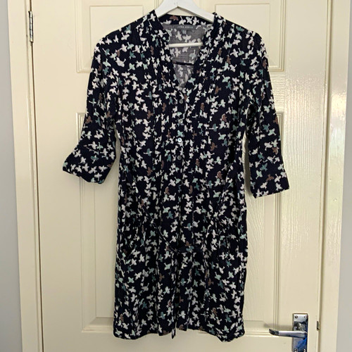 Laura ashley black butterfly - black,