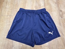 Puma Mens Blue Sport Shorts Size L Used Good Condition