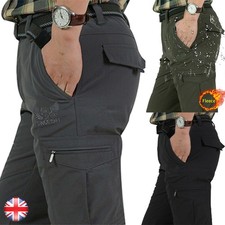 Mens Fleece Lined Trousers