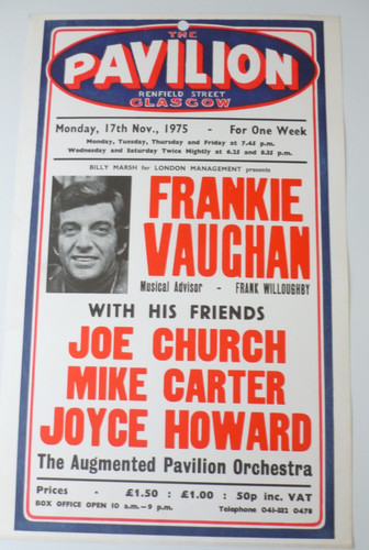 Frankie vaughan joe - frankie, church