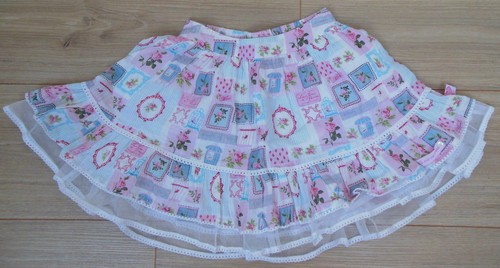 Mim skirt girl y bn - 3-4, new