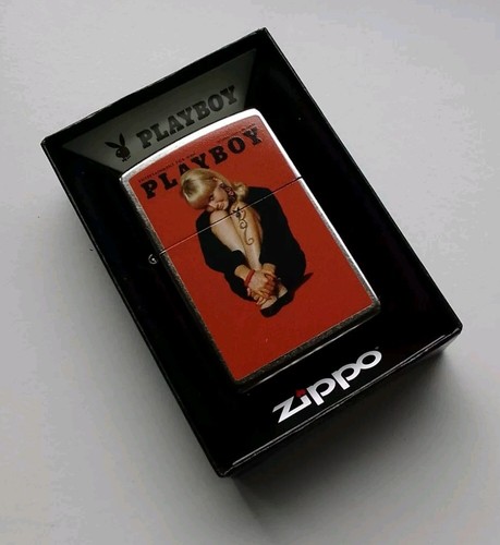 Zippo lighter playboy october - zippo,