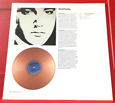 Elvis Presley Elvis's 40 Greatest Album/Cover Art PICTURE / PRINT 9.5" x 9.5"