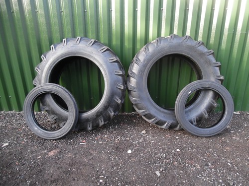 Tractor tyres rears - tractor, tyres: