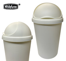 50l cream bullet bin